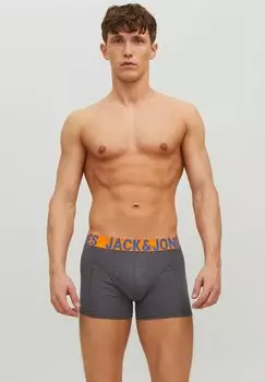 Трусики JACCRAZY SOLID TRUNKS 3 PACK Jack & Jones, цвет black/navy blazer/black