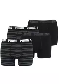Трусики MULTIPACK 4 ER PACK Puma, цвет black