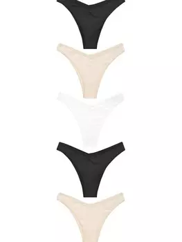 Трусики Next, цвет Beige/Black/White