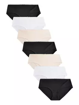Трусики Next, цвет Beige/Black/White
