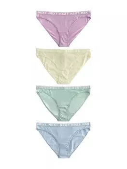 Трусики Next, цвет Dusty blue/Light yellow/Light green/Mauve