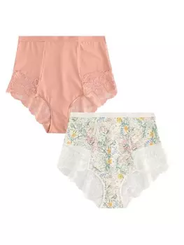 Трусики Next, цвет Pastel green/Rose