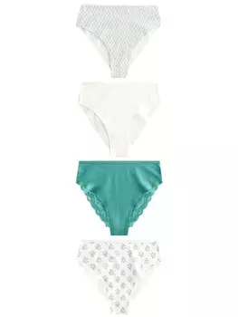 Трусики Next Panty, цвет green/white