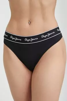 Трусики Pepe бикини Pepe Jeans, черный