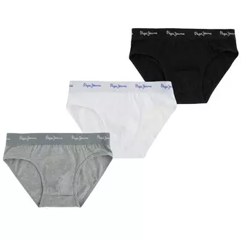 Трусики Pepe Jeans, синий/черный/белый