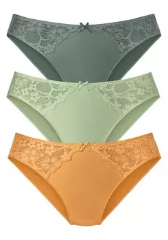 Трусики PETITE FLEUR Panty Fleur, цвет yellow/green