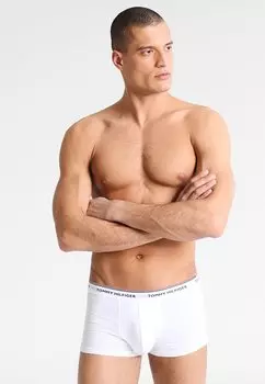 Трусики PREMIUM ESSENTIAL LOW RISE HIP TRUNK 3 PACK Tommy Hilfiger, цвет white