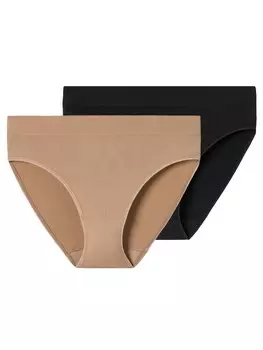 Трусики SCHIESSER, цвет Beige/Black