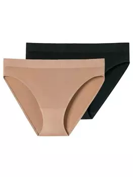 Трусики SCHIESSER, цвет Beige/Black