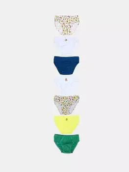 Трусики Seven-Pack с принтом тако Ovs, цвет white/green