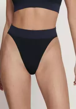 Трусики sloggi "EVER Infused Aloe High leg", питательные, черный