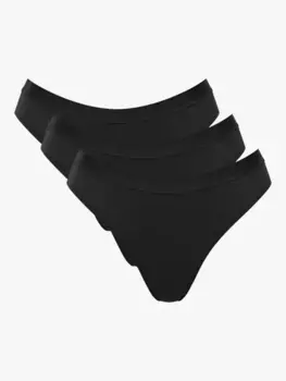 Трусики sloggi GO Casual High Leg 3 шт, черный