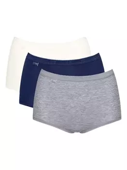 Трусики SLOGGI Panty, цвет blue/grey/white