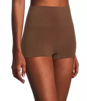 Трусики Spanx EcoCare Boyshort, коричневый