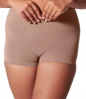Трусики Spanx EcoCare Boyshort, коричневый