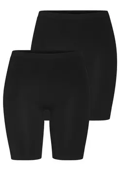 Трусики стринги LASCANA Long Johns, черный