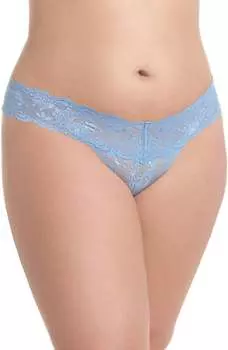 Трусики-стринги Never Say Never Cutie цвета Jewel Blue Cosabella