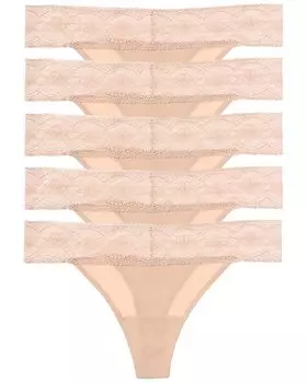 Трусики-стринги Skarlett Blue 5pk Petal, цвет multi