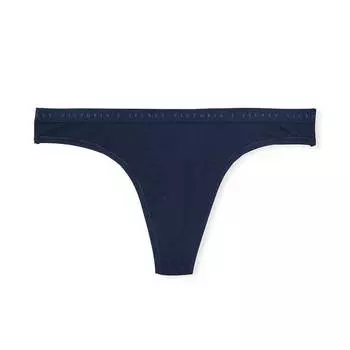 Трусики-стринги Victoria's Secret Stretch Cotton, темно-синий