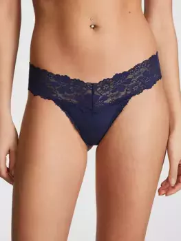 Трусики-стринги Wink с кружевной отделкой Pink, цвет Midnight Navy