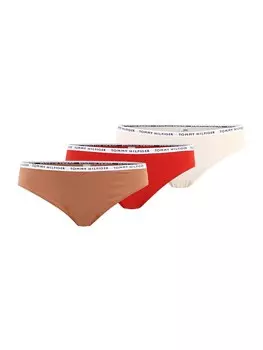 Трусики Tommy Hilfiger, кремовый/замша/красный