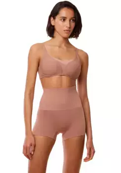 Трусики Triumph "Soft Sculpt Short Bandeau Short", бесшовные, цвет Toasted Almond
