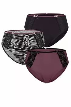Трусики TruYou, цвет Berry/Black