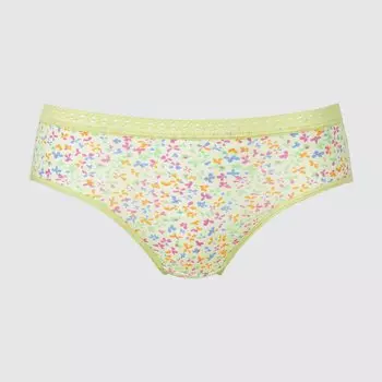 Трусики Uniqlo Mini Flower, зеленый