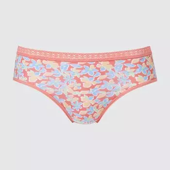 Трусики Uniqlo Regular Flower, розовый