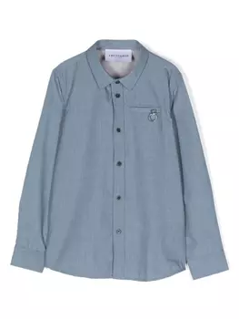 Trussardi рубашка с длинными рукавами, синий