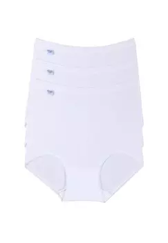 Трусы 3 PACK BASIC + MAXI SLIP Sloggi, белый