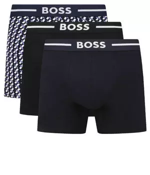 Трусы 3 шт. Boss, черный