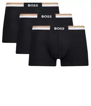 Трусы 3 шт. Boss, черный