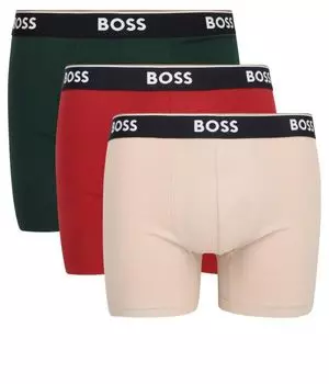 Трусы 3 шт. Boss, зеленый