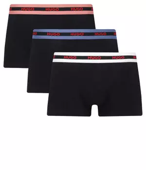 Трусы 3 шт. Hugo Bodywear, черный