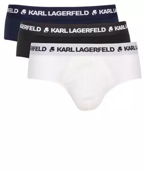 Трусы 3 шт. Karl Lagerfeld, белый