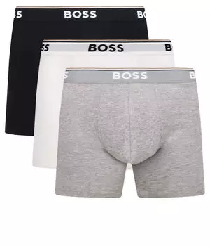 Трусы 3 шт. мощность Boss, черный