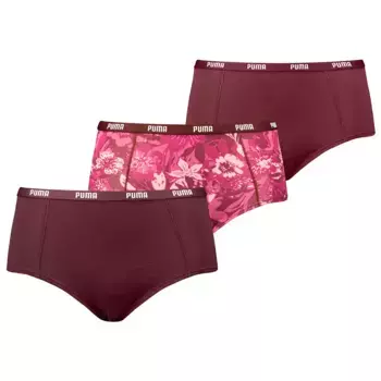 Трусы 3 шт Puma 701234182 Mini Short, красный