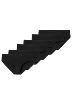 Трусы 6 PACK Schiesser, черный