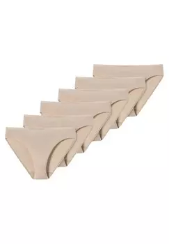 Трусы 6 PACK Schiesser, песочный