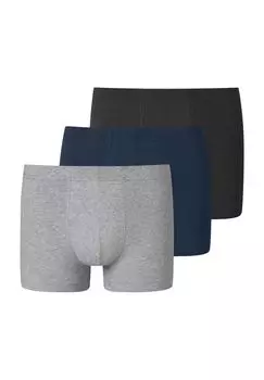Трусы 95/5 Essentials, 3 пары, одинарный трикотаж, мужские SCHIESSER, цвет Sortiert