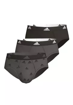 Трусы Adidas Sportswear/Unterhose Active Flex Cotton, серо черный
