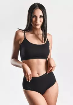 Трусы BASIC MAX HIGH WAIST 5 PACK Maxte, черный