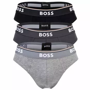 Трусы BOSS 3er Pack, серый