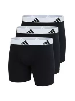 Трусы боксеры adidas, черный/белый