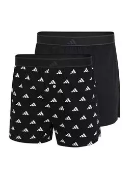 Трусы боксеры adidas, черный/белый