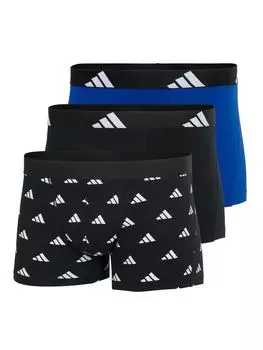 Трусы боксеры adidas, цвет schwarz/wei/blau
