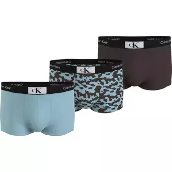 Трусы-боксеры Calvin Klein 000NB3532E Low Rise 3 units, разноцветный