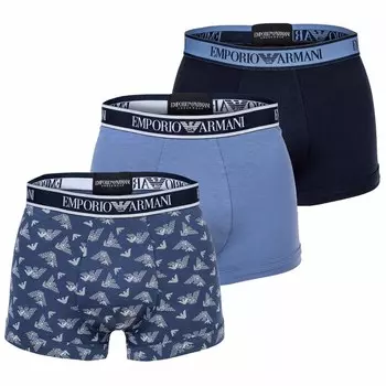 Трусы боксеры Emporio Armani, синий
