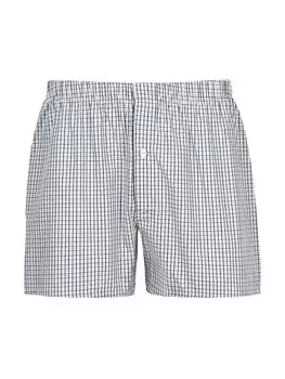 Трусы боксеры Hanro Fancy Woven, серый